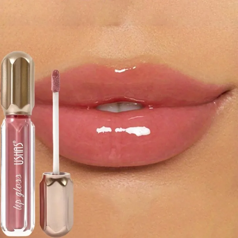 Mirror Pearl Lip Gloss Waterproof Long Lasting Moisturizing Lipstick Shine Glitter Lip Glazy Women Non Stick Cup Lip Tint Makeup