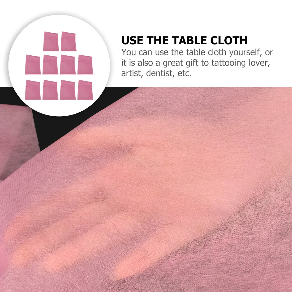 

10Pcs Clean Tattoo Pad Disposable Table Cloth Thickened Non-Woven Material for Tattoo Artists Salons Clinics Massage Therapy