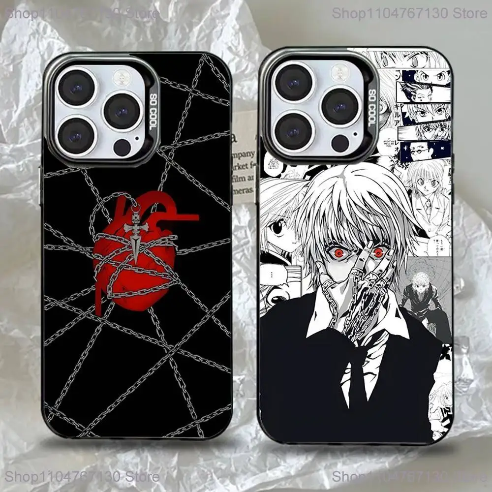 

Hunter X Hunter Kurapika Phone Case For iPhone 17，16,15,14,13,12,11,Pro,Max,Plus,Mini,XS,SE Anti Fall Black Matte Hard Bumper