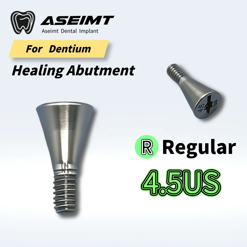 Dental For Dentium Super Line Cover Screw Healing Abutment Cap Titanium Grade 5 OEM ODM Custom Dental Parts