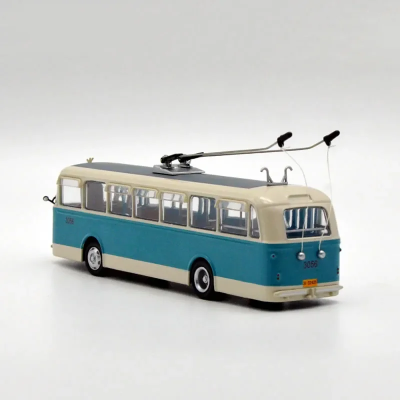 

Diecast 1/64 Scale Bus Alloy Model Metal Skoda 8TR Trolleybus Collection Vehicle Souvenir Gift Decoration Ornaments Toy Car