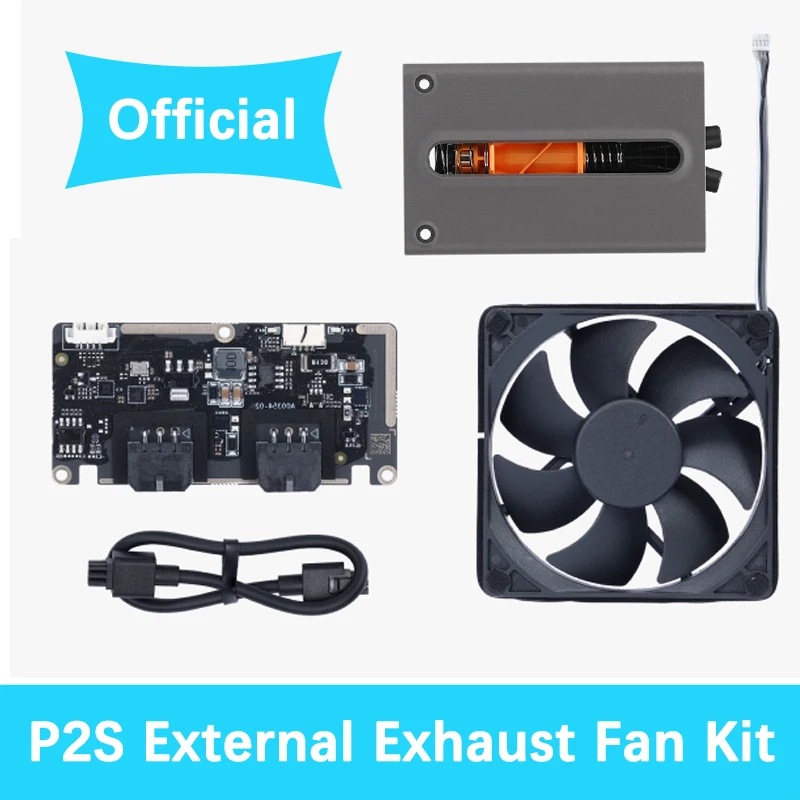 Original External Exhaust Fan Kit For Bambu Lab P2S Official Accessory For Bamboo P2S 3D Printer