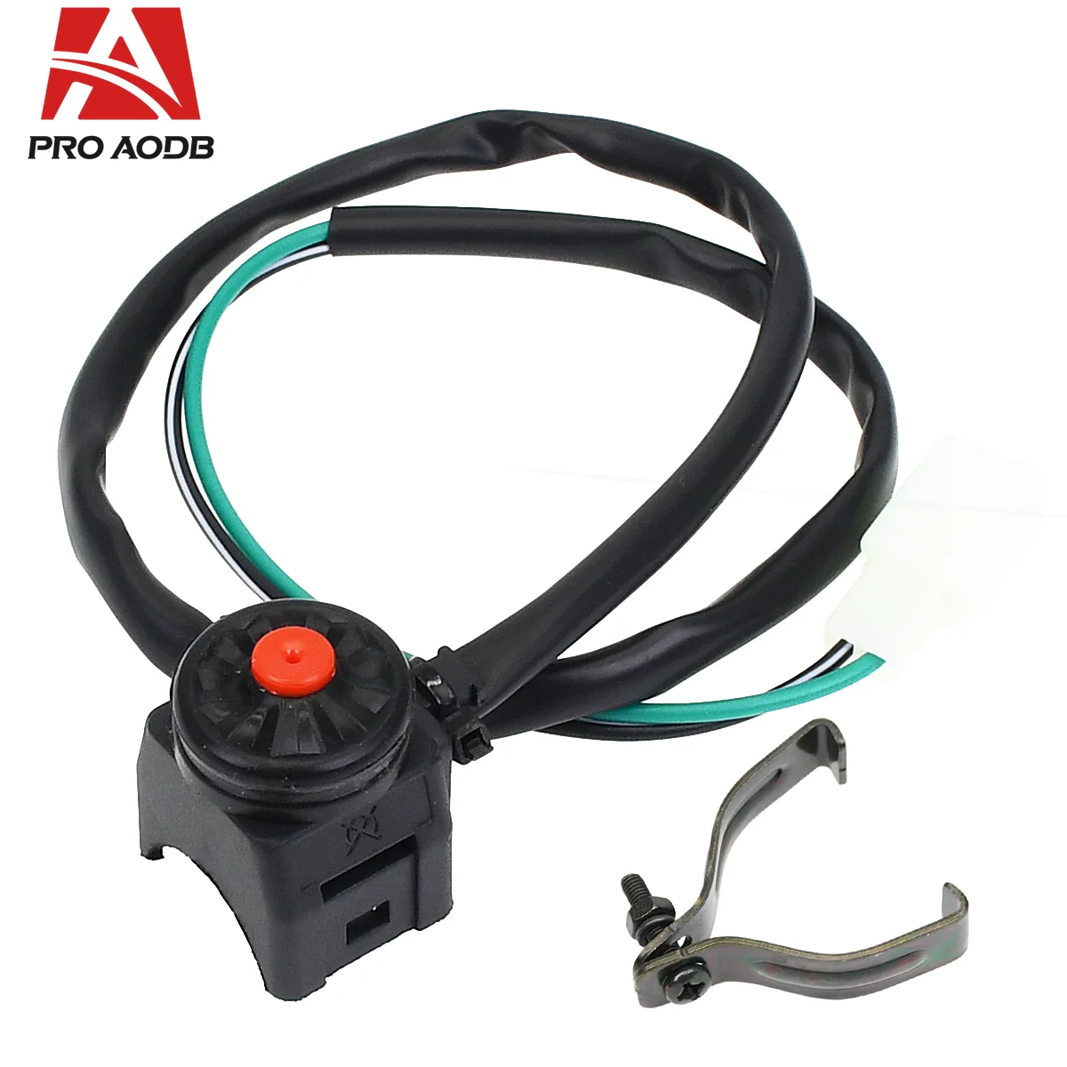 Compact Durable Handlebar Mount Kill Start Horn Switch Universal Fit Most7/8Inch Handlebar Motorcycles Ideal For Offroad ATV UTV