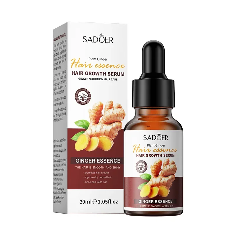 SADOER-Sérum de croissance capillaire pour homme et femme, 30ml, réparation capillaire, nourrissant plus rapidement, anti-chute de cheveux