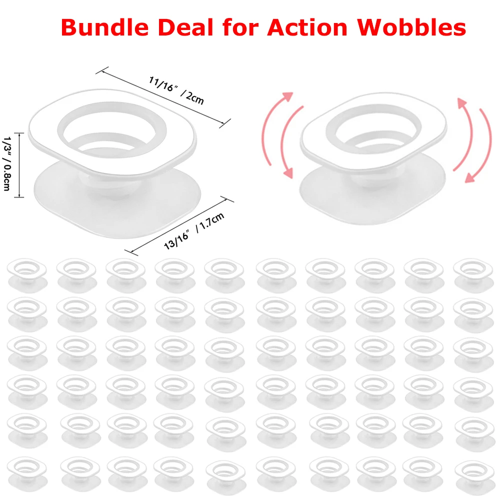 Bundle Deals Action Wobbles with Adhesive Small Wobblers Movers Springs for Scrapbooking Interactive Card Making DIY Tool 2023