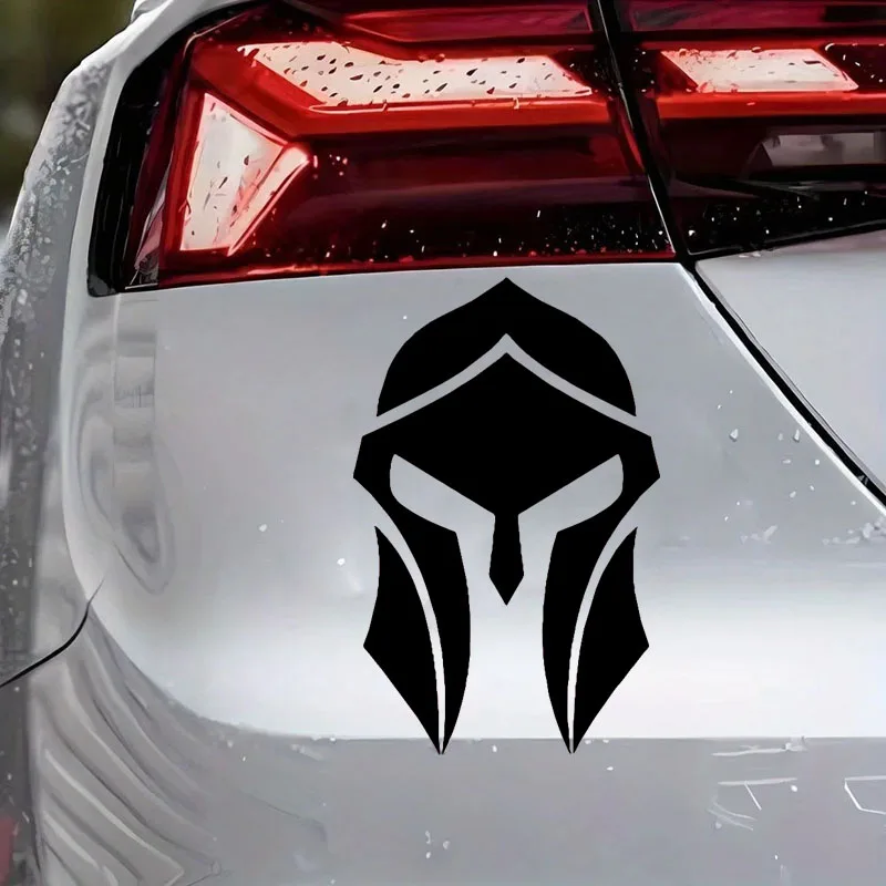 Car Sticker Spartan Helmet Creative Refrigerator Laptop Windshield Vinyl Decal Car Accessories