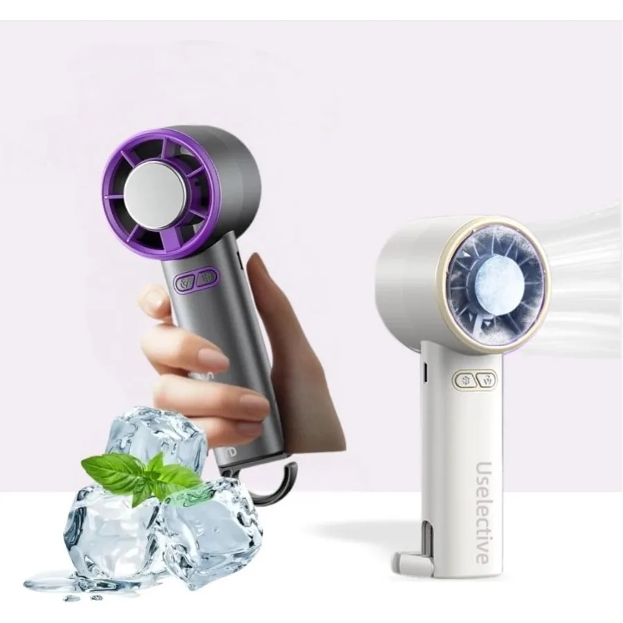 Ventilador personal de mano Y32 Pro I Mini ventilador portátil con batería larga Rendimiento Ultra silencioso para una nueva tecnología de enfriamiento perfecta