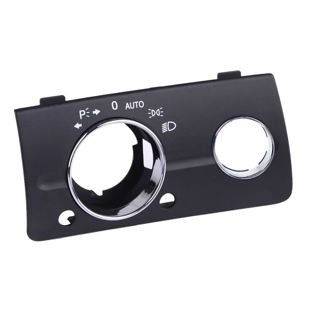 Black Headlight Switch Panel Cover Easy Installation Fits For MercedesBenz W211 E Class 2003 2008 Front Left Placement