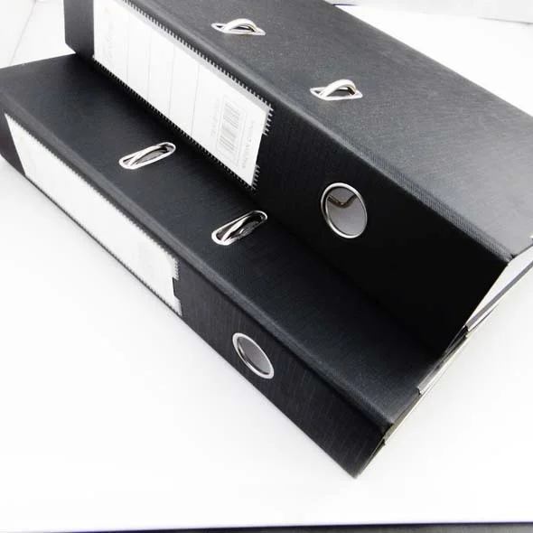 3 Pcs A4 Large Lever Arch File Folder With Ring Binder Metal Finger Pull Hard Cover File Folder For Office School Supplies