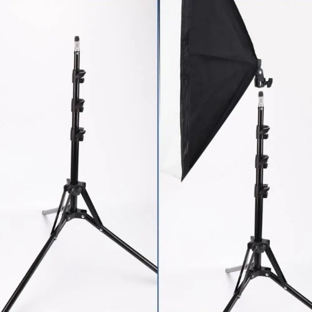 Adjustable Light Stand Reverse Folding Multifunction Metal Camera Tripod Stretchable Portable Photographic Lighting Bracket