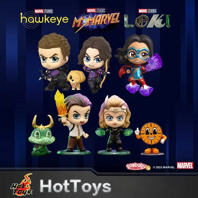 Hot Toys Marvel  Avengers Genuine Loki Hilway Surprise Ladies And Eagle Eyed Kate Cosbaby Boutique Mini Collection Doll Model