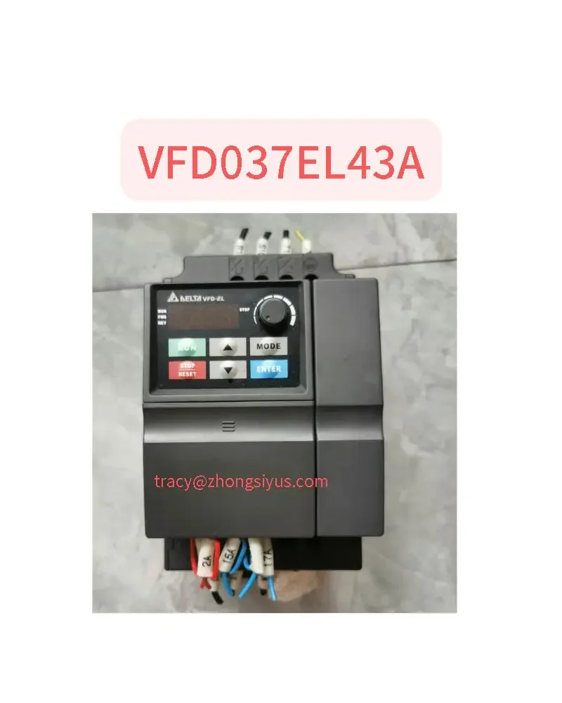 Used Inverter VFD037EL43A 380V3.7KW test function normal