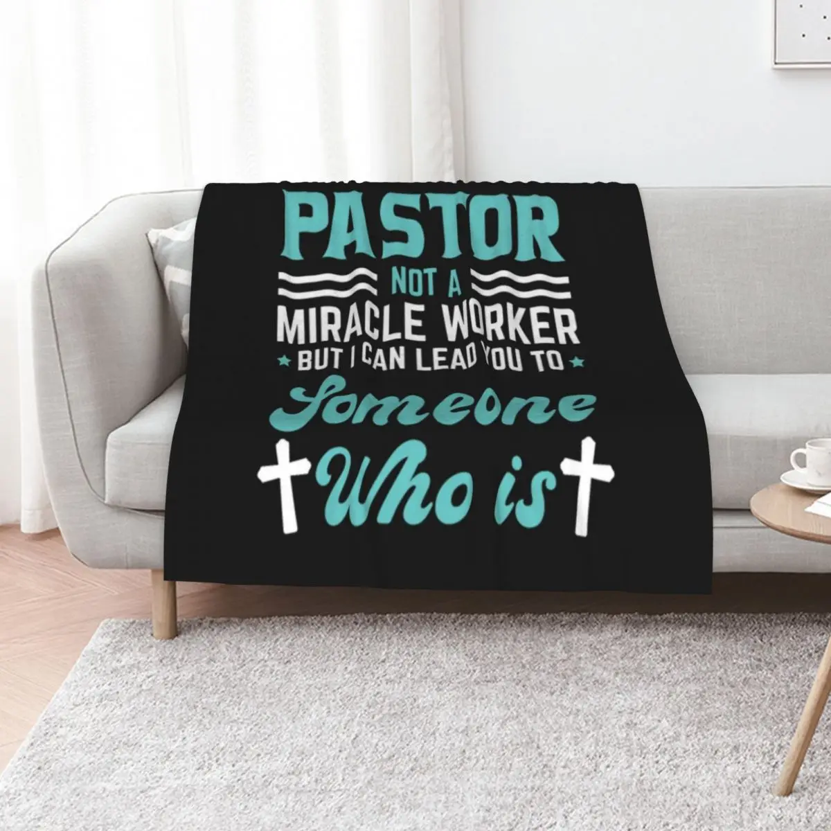 

Pastor miracle worker someone who it Throw Blanket warm for winter Blankets For Sofas Custom Blankets For Baby Blankets