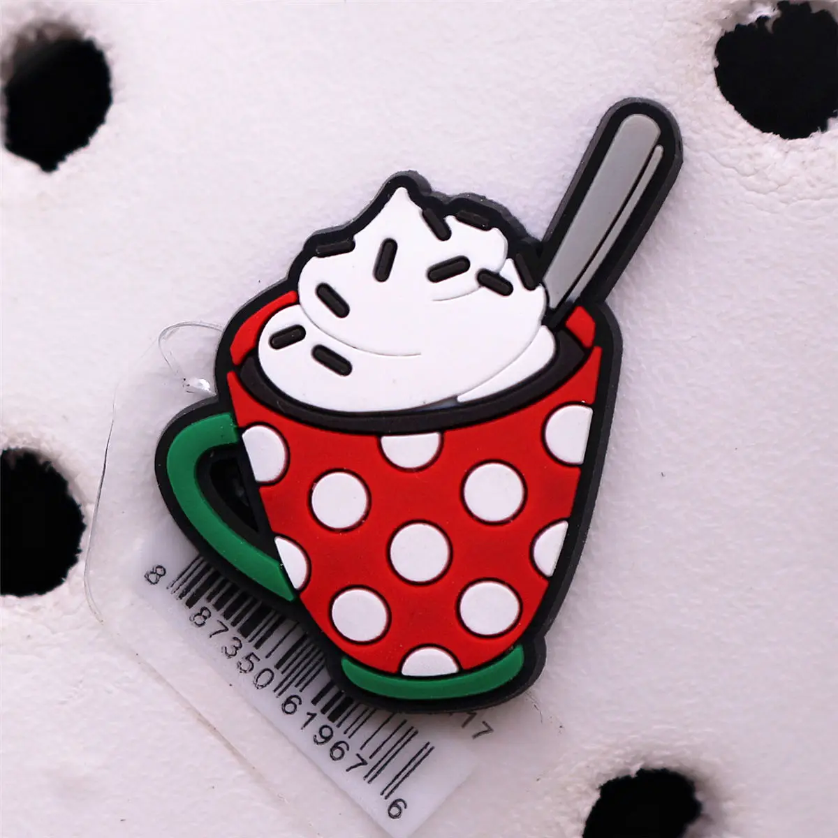 1Pc 3D Sweet Dessert Clog Charms Candy Kawaii Cute Yummy Bakery Icecream Waffle Cupcake Trendy Hole Shoes Accessories Decor Gift