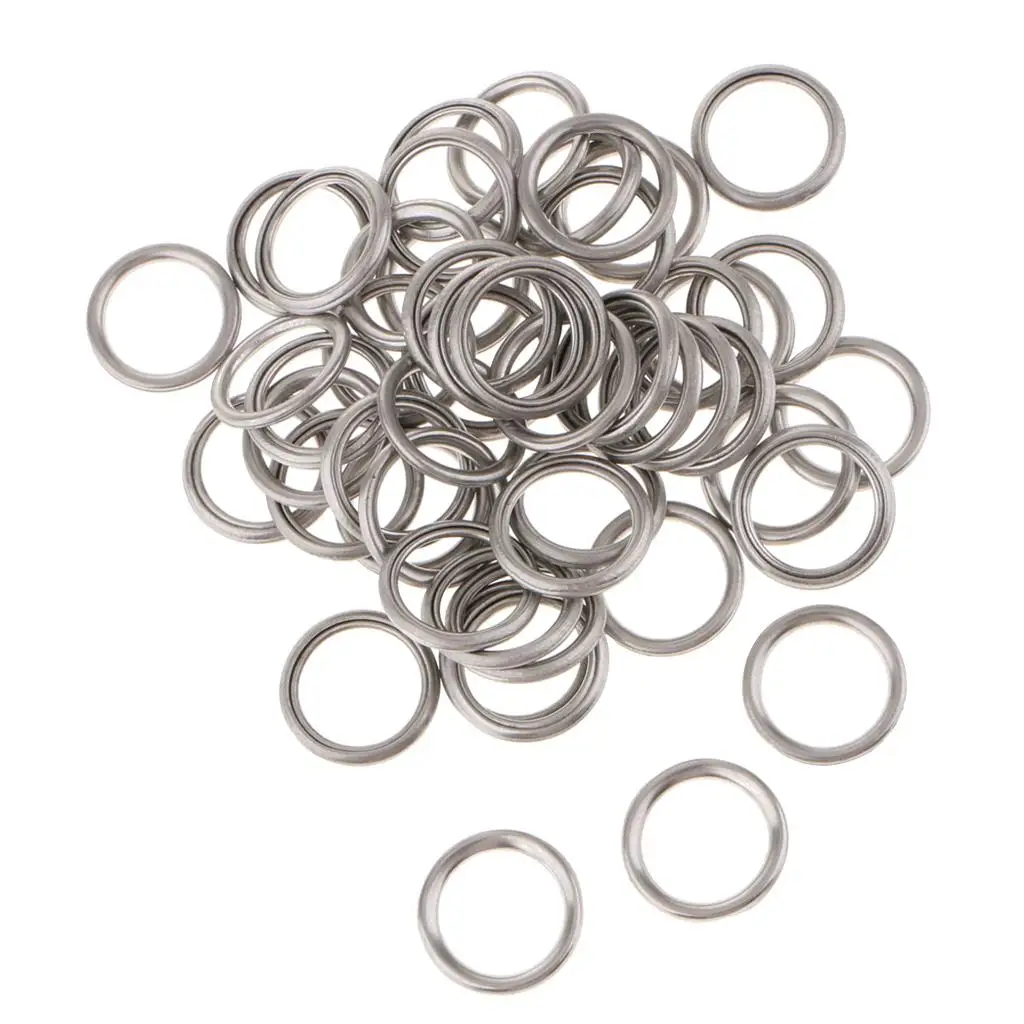 50 Pieces Oil Drain Plug Washer Seals MD050317 Suitable for V5 V6