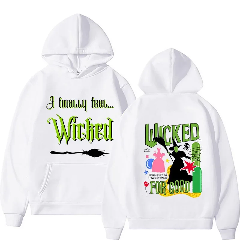 Hot Anime Changed for Good Wicked Fantasy Hoodie Harajuku Hip Hop Pullover Tops Sweatshirt Fans Gift Autumn Winter Fashion Tops