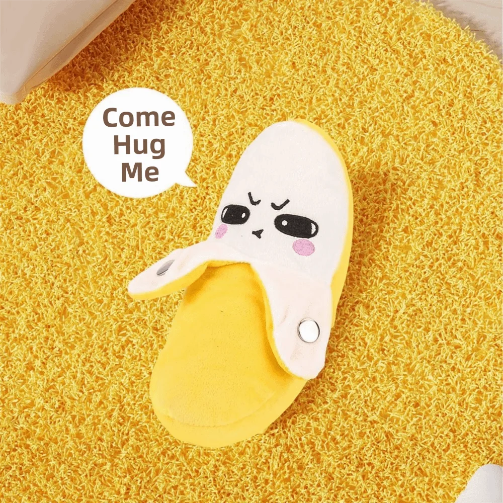 Creative Fruit Induction Metronome Soft Cute Music Rhythm Stuffed Birthday Gifts Stuffed Banana Educational Developmental