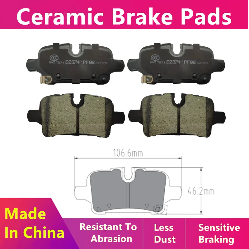 Rear Brake Pads-07030 For Chevrolet Malibu Equinox Seeker/Auto Parts 85143237 84474215