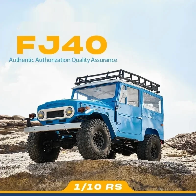 Nuevo Fms 1/10 Fj40 todoterreno escalada tracción en las cuatro ruedas Rc Control remoto modelo eléctrico simulación coche modelo juguete para niños Gif