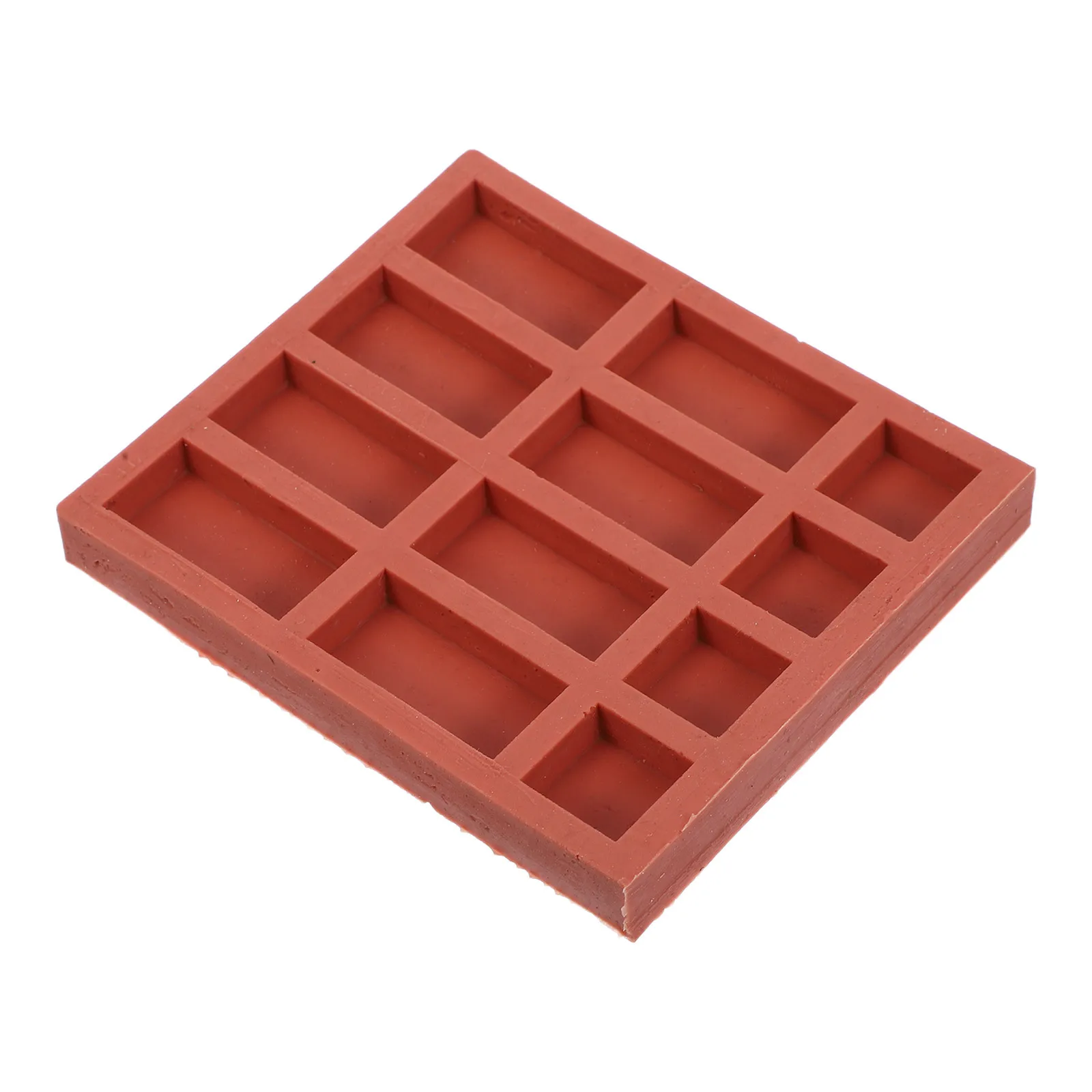 

Reusable Miniature Brick Silicone Mold Easy Release for Crafting Realistic Walls with Concrete Plaster Resin Or Clay Material