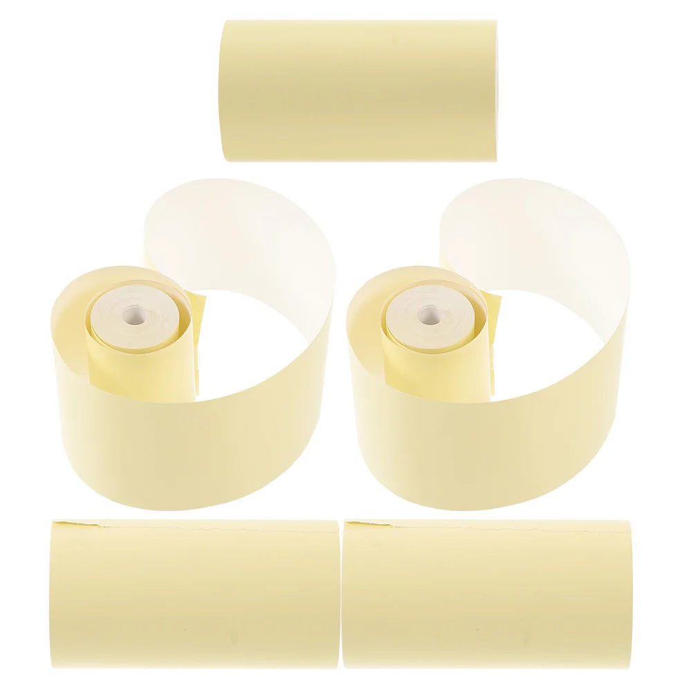 

5pcs Thermal Paper Rolls 80Mm X 60M Smooth High Sensitivity For Pos Cash Register Receipt Printer Thermal Printing