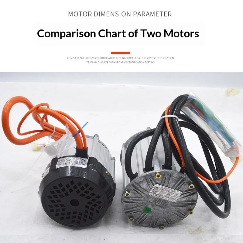 Electric Tricycle Motor, 48V, 60V, 72V, 500W-2500W, Permanent Magnet Synchronous, High-speed, High-power, DC Brushless