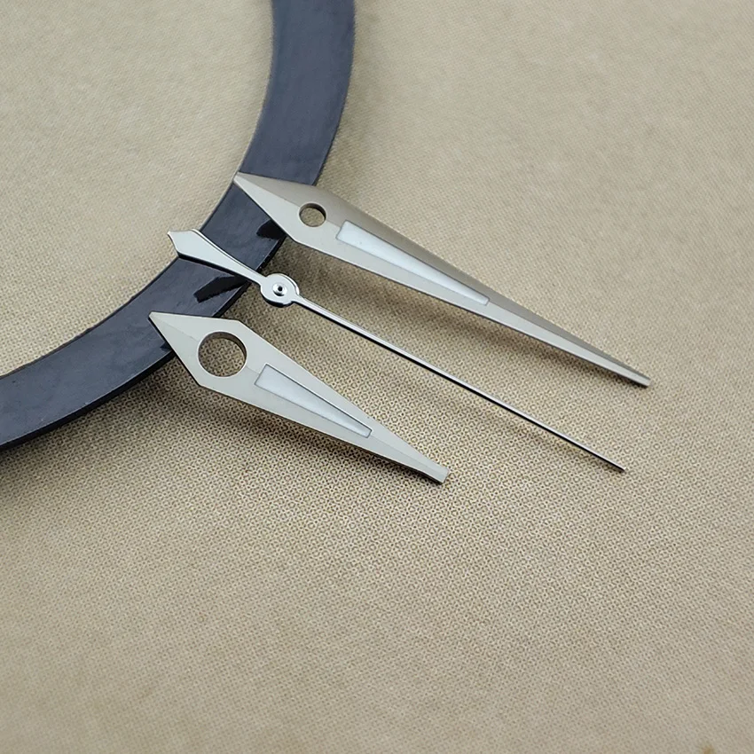 เข็มนาฬิกา NH35มือสีเขียวเหมาะสำหรับการเคลื่อนไหวแบบ nh34/nh35/4R/7วินาที