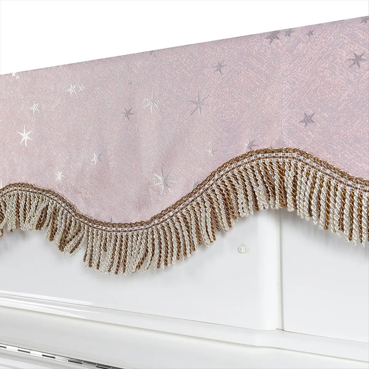 ABJA Velvet Piano Cover for 88-Key Keyboard Dustproof Cloth Piano Accessories Practical Design Blue
