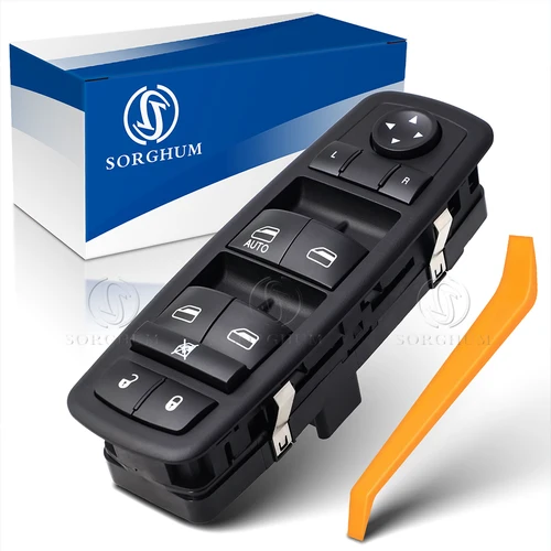 SORGHUM 04602632 Interruptor de ventana principal delantera izquierda de coche AG para Dodge Journey Nitro Nitro Chrysler Jeep Liberty 04602632 CA 68084001 AB