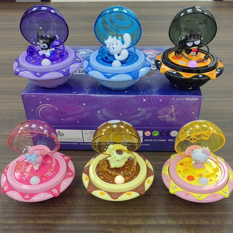 New Sanrio Romantic Ring Box Series Blind Box With Light Mystery Box Caixa Sweet Lovely Collection Trendy Toy Decorate Xmas Gift