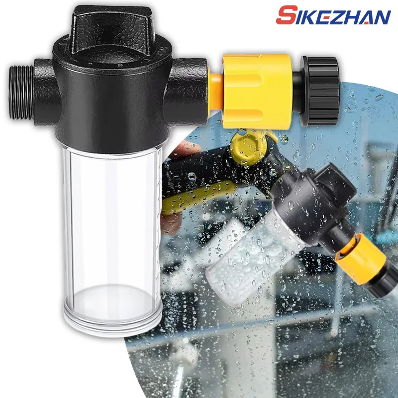 แรงดันสูงน้ําปืน Jet Garden เครื่องซักผ้า Sprayer รดน้ําสเปรย์ Garden Sprinkler สําหรับทําความสะอาดสําหรับรถบ้านเครื่องมือทําความสะอาด