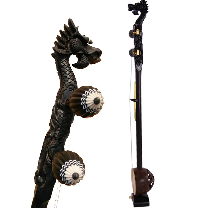 High Quality Ebony Board Faucet Alto Board Hu Opera Treble Violin Chinese Traditional Musical Instruments Chinese Gifts