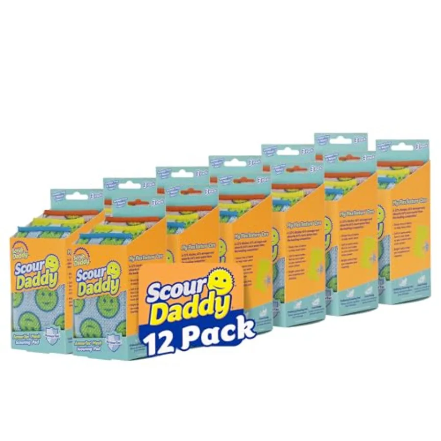 

Салфетки для мытья посуды и чистящих средств - прочные и устойчивые к запахам - 3 штуки в упаковке, 12 упаковок