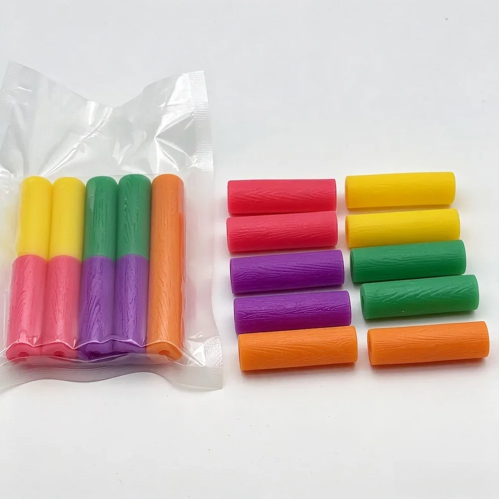 Orthodontic Chewies 10Pcs Multi-color Silicone Dental Aligner Chew Stick Teeth Bite Tool