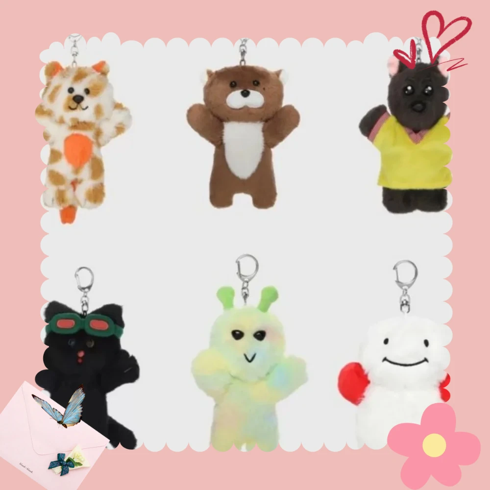 

MINISO Idol Cute Keyring SUNGHO JAEHYUN TAESAN LEEHAN WOONHAK Same Style Keychain Cute Doll Pendant Fans Gifts