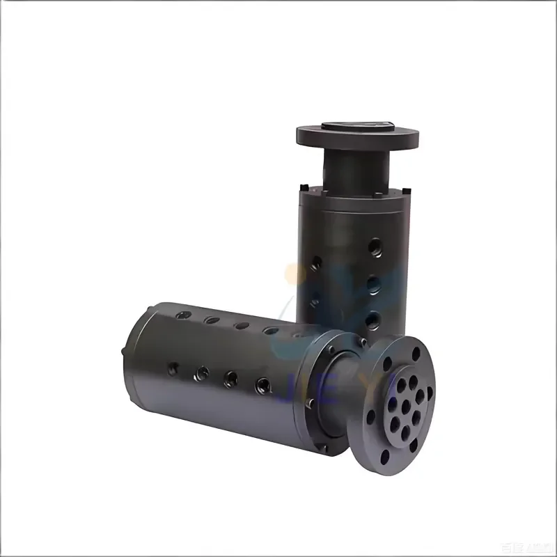 6 Inputs and 6 Outputs 360 Deg High Pressure Rotary Union G3/8'' Hydraulic Oil Rotary Joint Used for Excavator Equipment