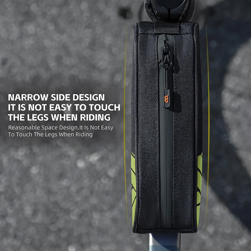 WEST BIKING 1L Rainproof Bicycle Top Tube Frame Bag Convenient Bike Top Tube Bags Multi-Use MTB Road Bike Pannier Cycling Parts