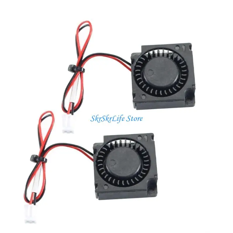 

E65E 2pcs Printer Fans 3010 Blower Fan for Voron 0.1/0.2 Blower Fans