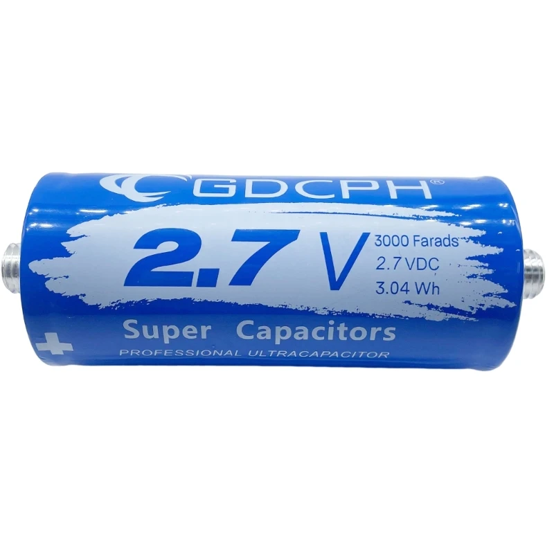 

Super Farad Capacitor 2.7V 3000F Electrolytic Capacitor Wide Scope of Application Metal Capacitor for Automotive Circuit