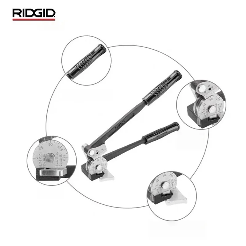 US RIDGID 315M 318M 408 412M 414M 416M 612M Manual Stainless Steel Copper-Iron Pipe Bender 0-10mm