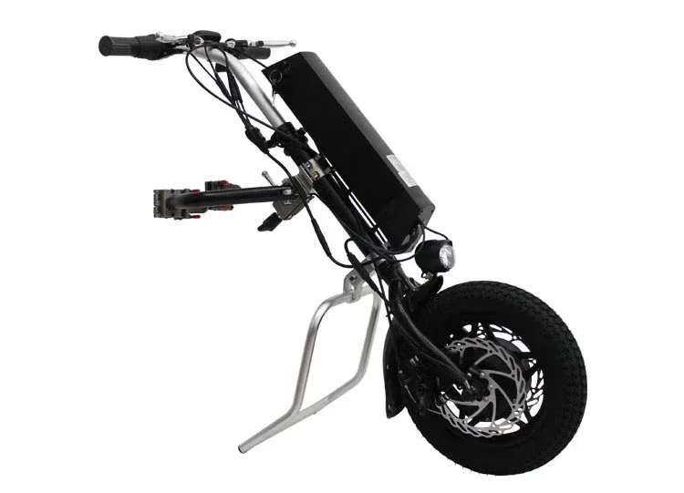 

For Wheelchair Attachment 36V 250W/350W/500W 12" Electric Handcycle Tractor Conversion Kits with 8.8/10.4/11.6AH Battery