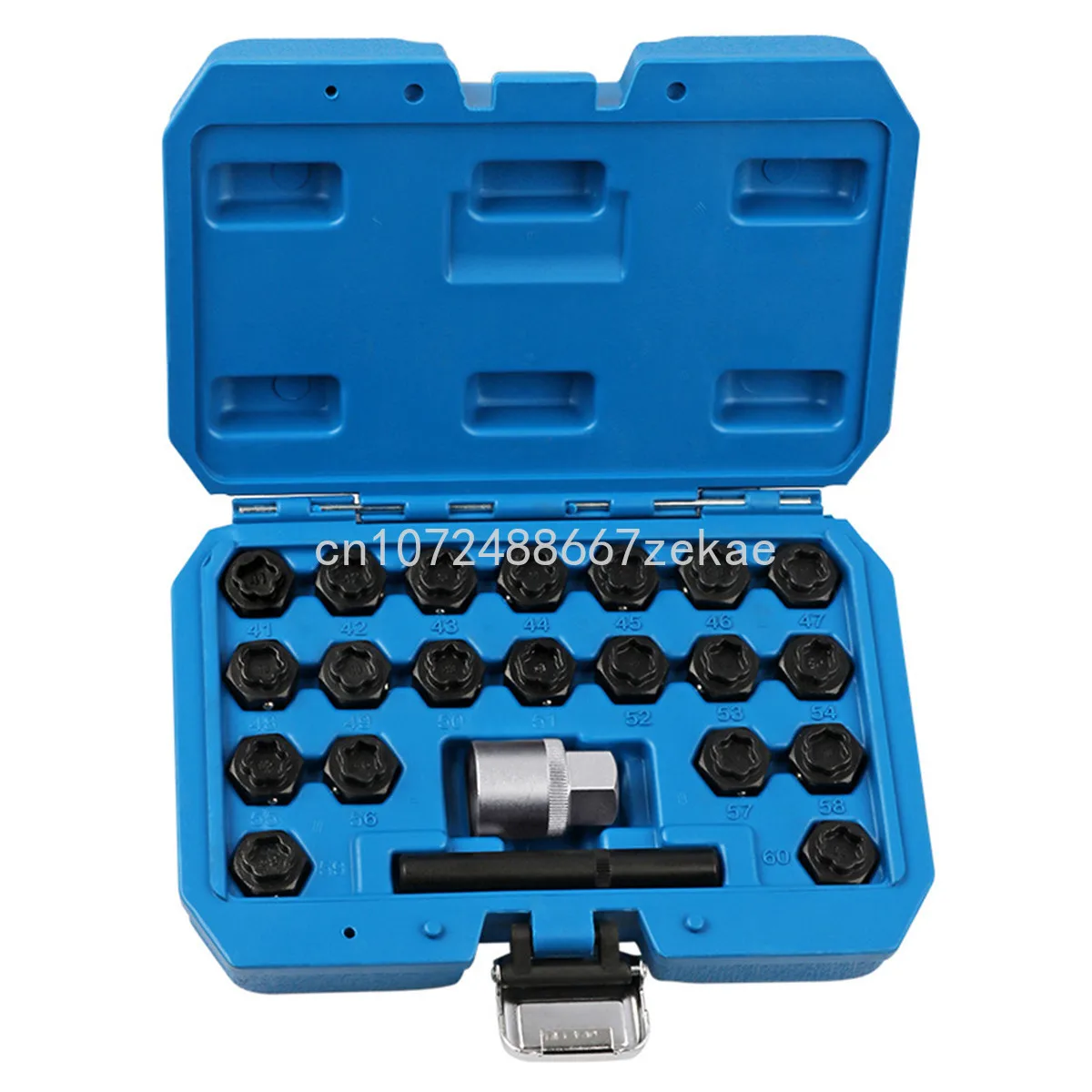 Locking Key Socket Car Disassembly Tool Removal Install Socket for BMW Anti-Theft Screw Sleeve 22PCS Wheel Lock Lugnut Lug Nut