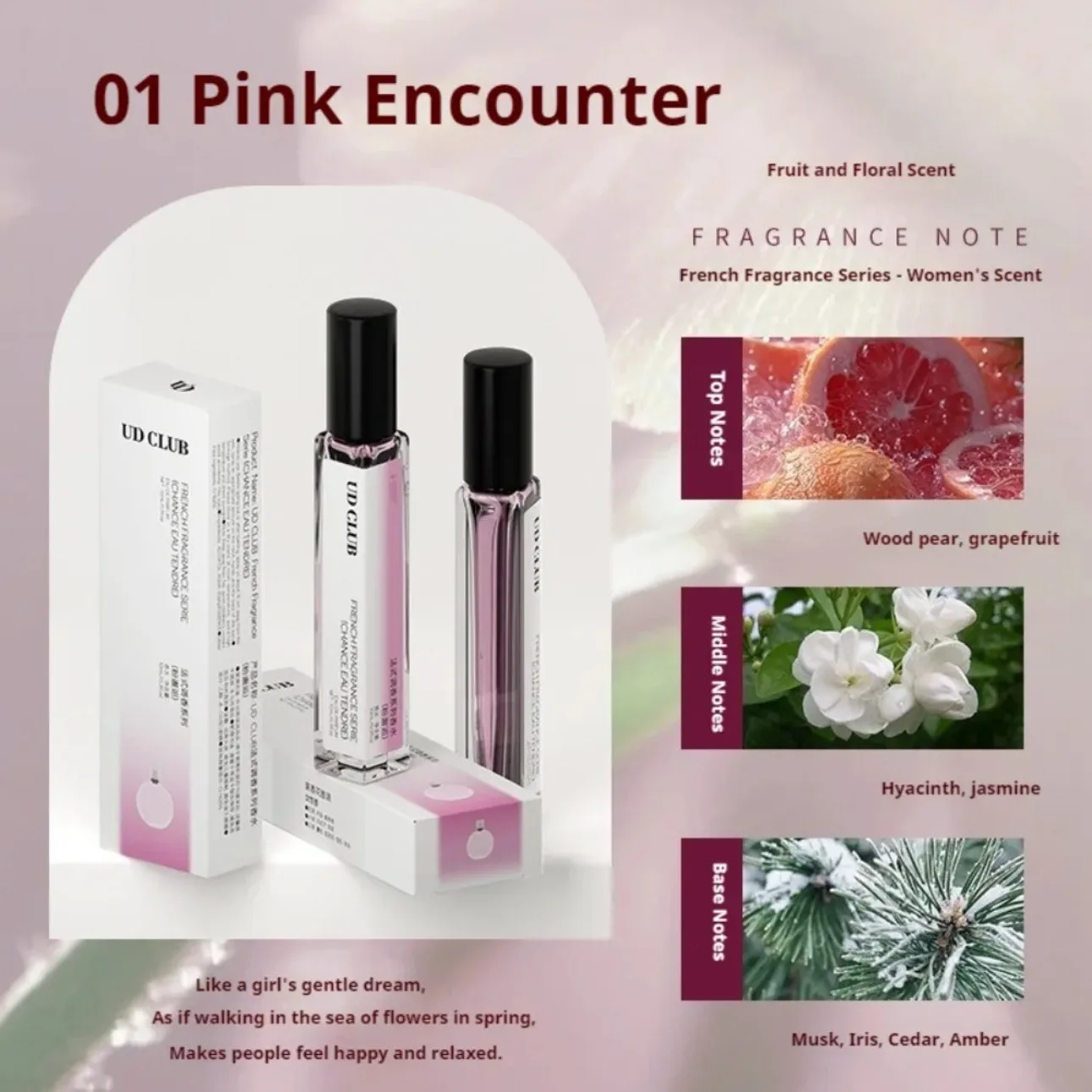 

Французский парфюм с легким и насыщенным ароматом, стойкий, унисекс, EDP, для мужчин и женщин, 10 мл, аромат кедра, карманный парфюм.