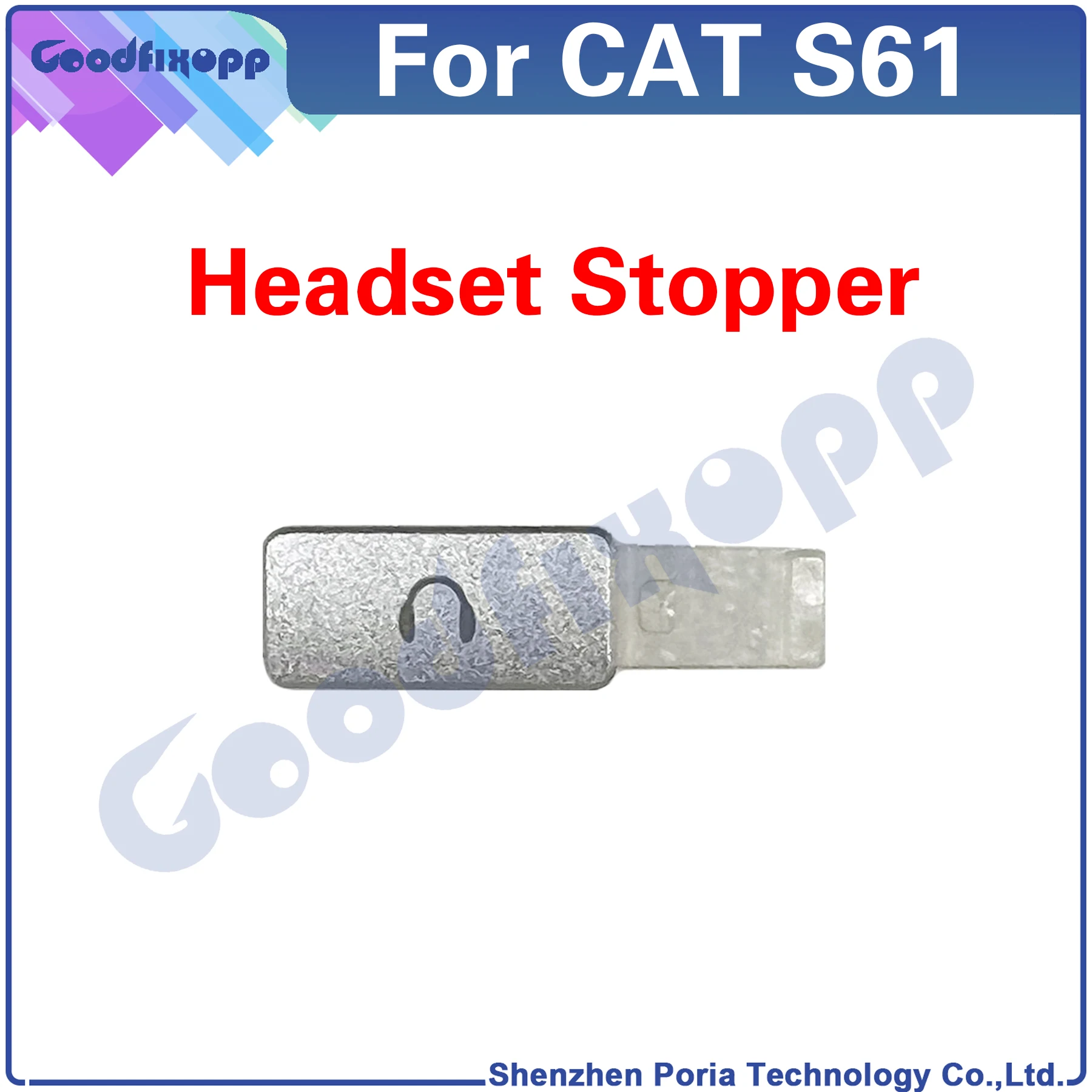 Tapón para auriculares Cat S61, cubierta protectora, puerto de carga, antipolvo, para auriculares