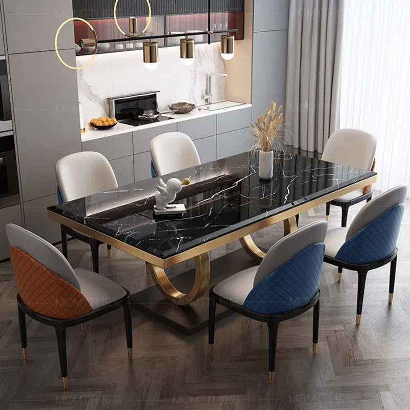 Dining Table Modern Home Furniture Restaurant Tables Individual Living Room Chairs Kitchen Islands Table A Manger Sets Center WX