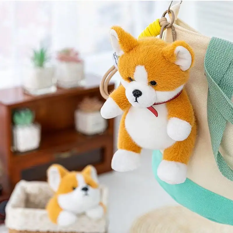 15/22cm palmowa skarb corgi lalka symulacja wypchana pluszowa zabawka lalka ręczna kreskówka urocza poduszka zabawny prezent dla dziecka lalka w domu