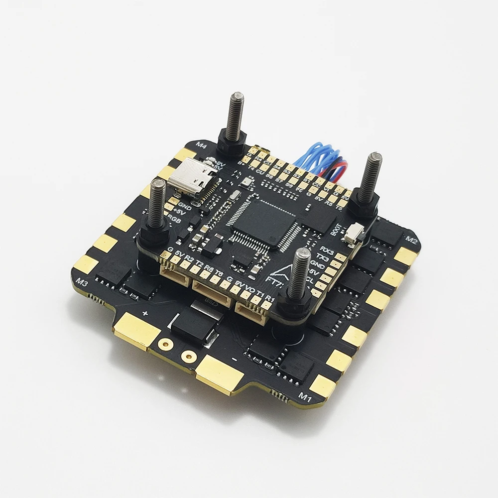 Pulse ECO FT722 FPV Flight Controller Stack 80A 6-8S for Racing Kits