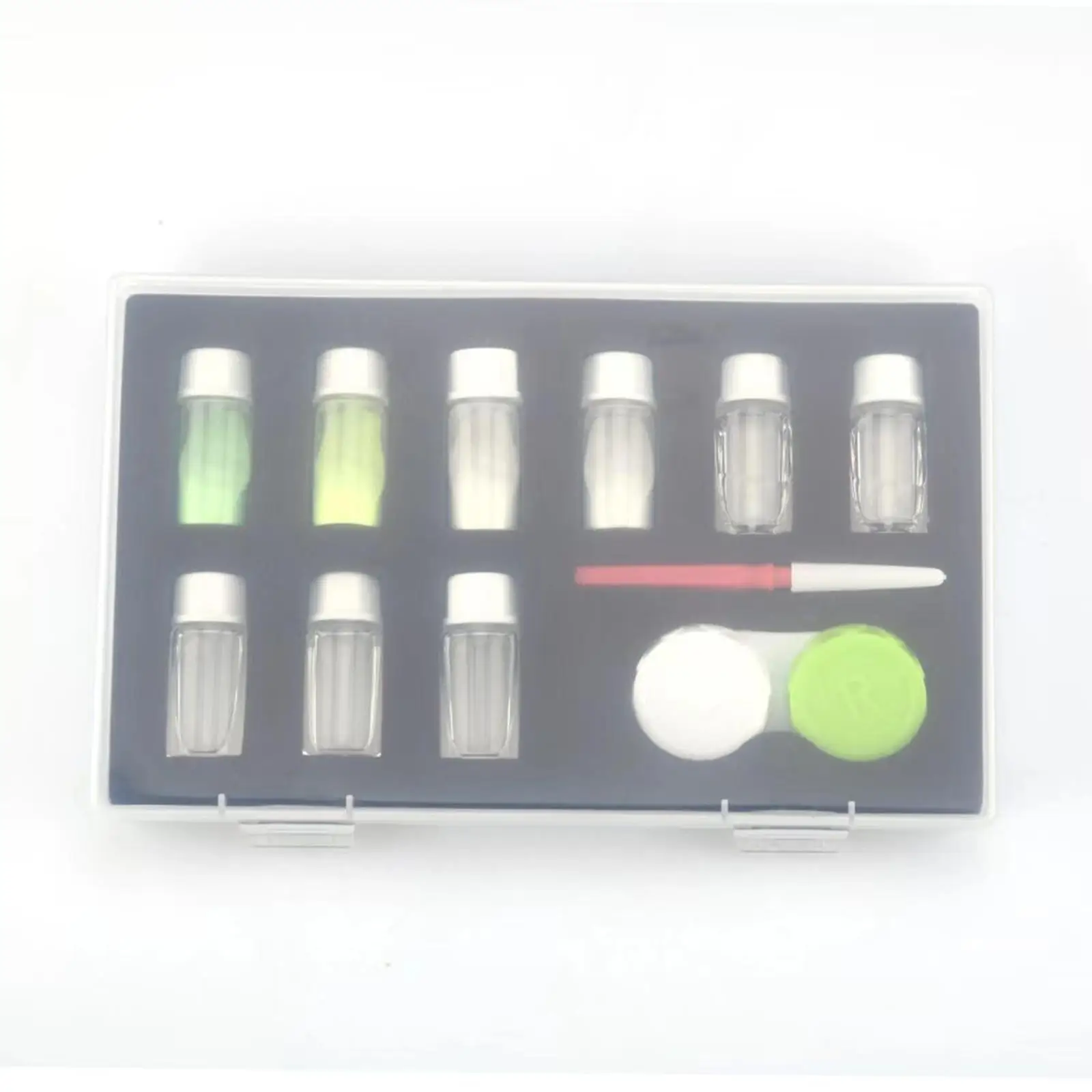 Juego de polvo luminoso para reloj, herramienta de reparación de repuesto profesional, 4 colores, juego de polvo fluorescente para Graffiti, hombres y mujeres