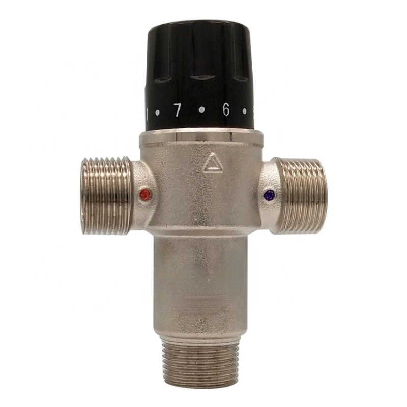 

Intelligent Water Temperature Control 3 way thermostatic mixing valve thermostatic valve for hot water