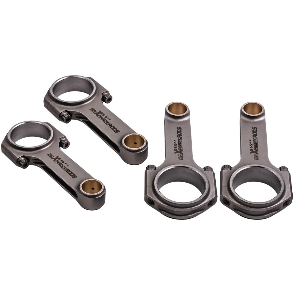 Steel Con Rod Connecting Rods ARP 2000 Bolts for Porsche 914 2.0L 4cyl 131mm Bellie 4340 EN24 TUV Crankshaft FLoating Balanced